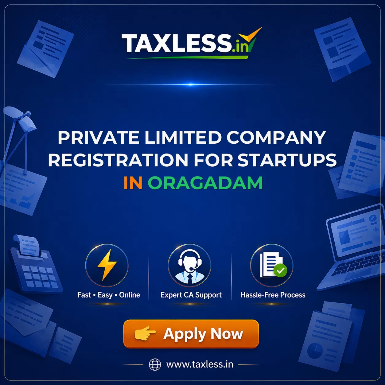 Private Limited Company Registration for Startups in Oragadam