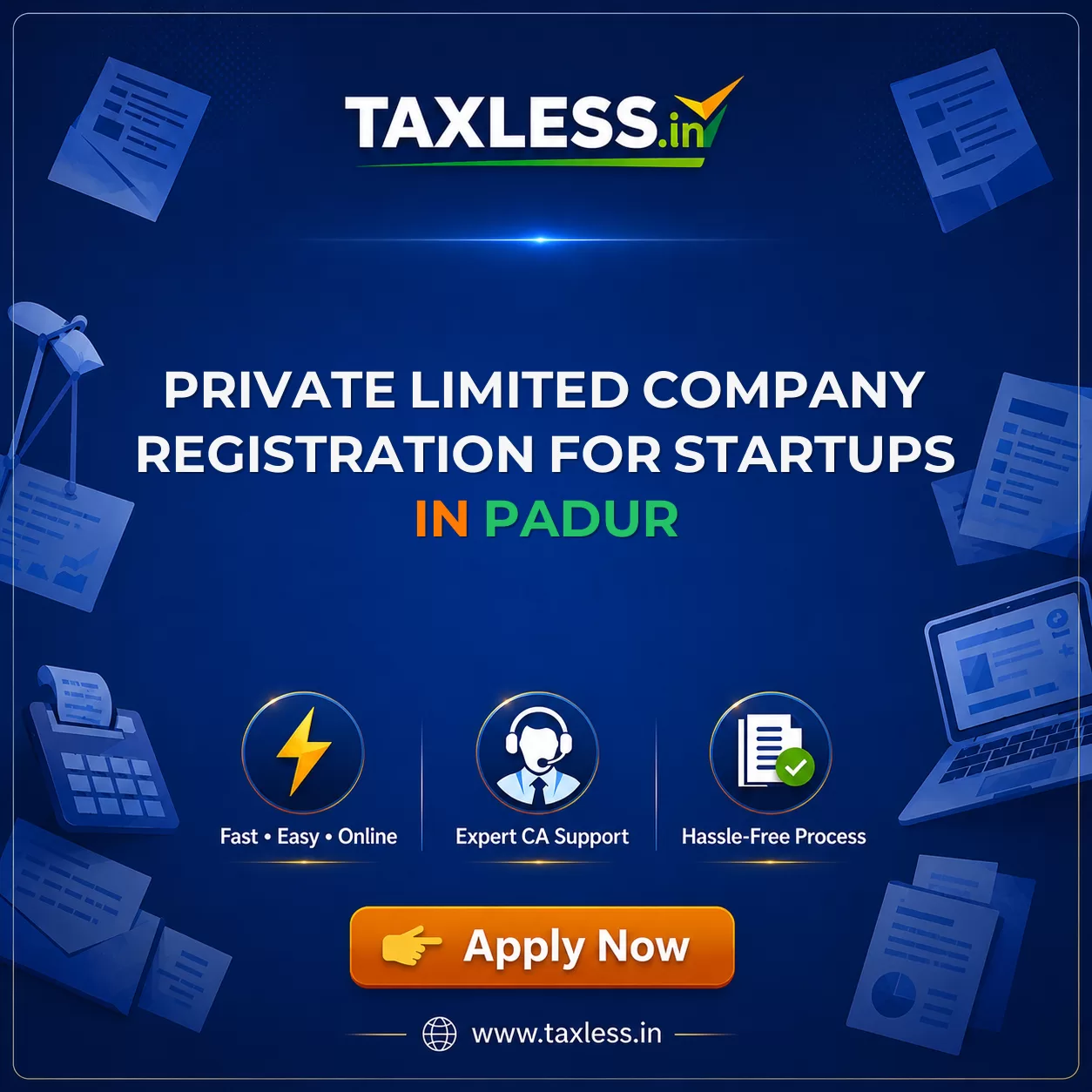 Private Limited Company Registration for Startups in Padur