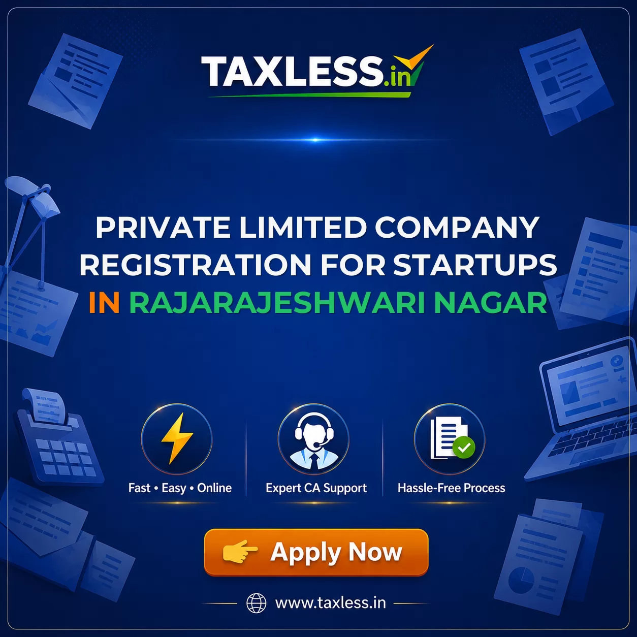 Private Limited Company Registration for Startups in Rajarajeshwari Nagar