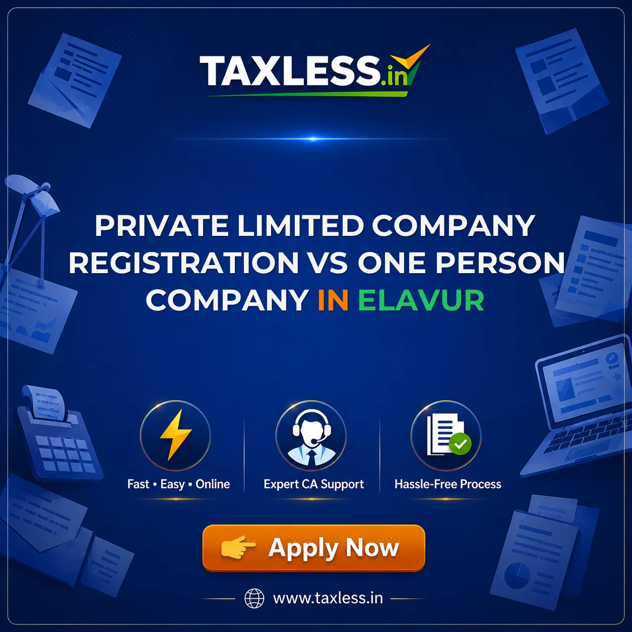 Private Limited Company Registration vs One Person Company in Elavur