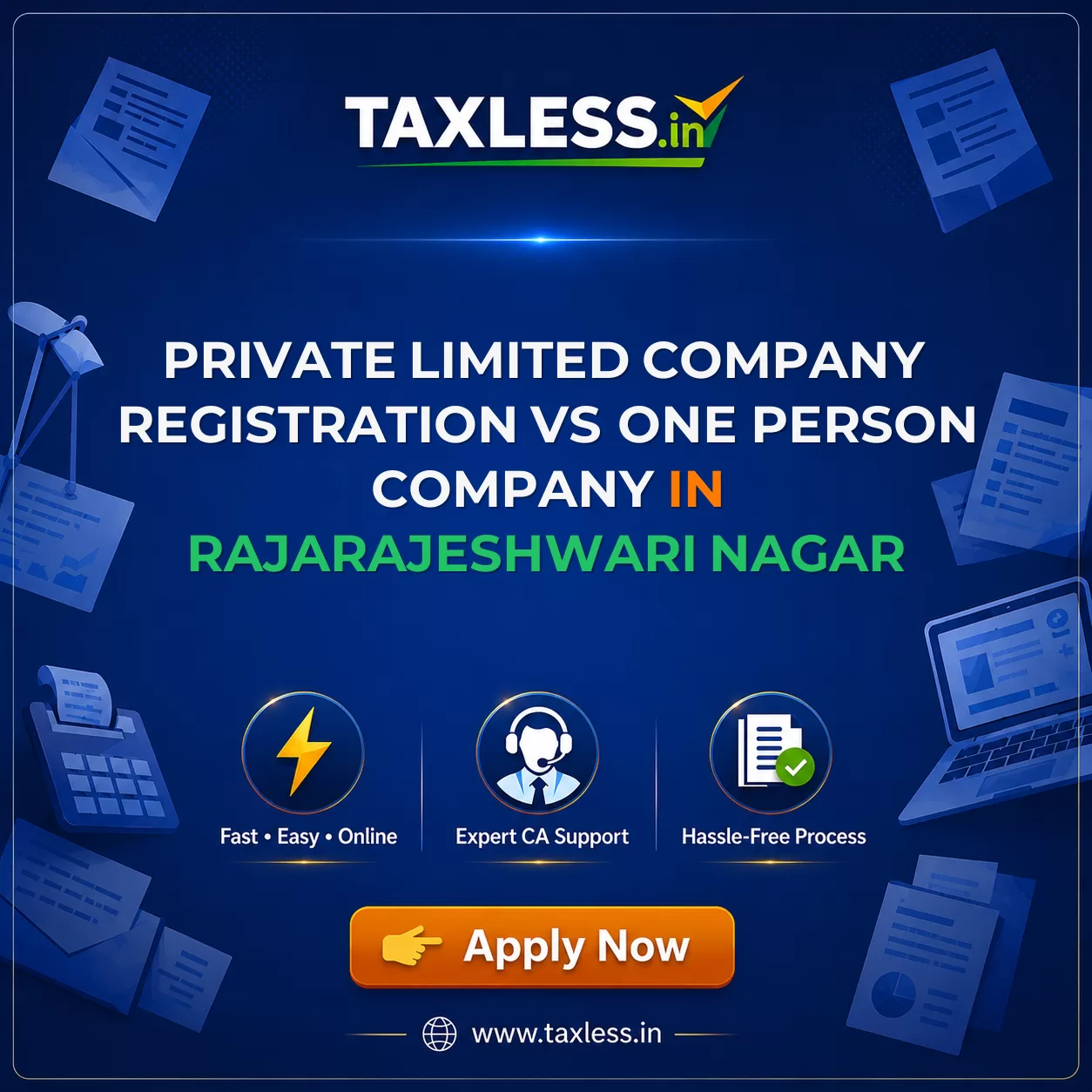Private Limited Company Registration vs One Person Company in Rajarajeshwari Nagar