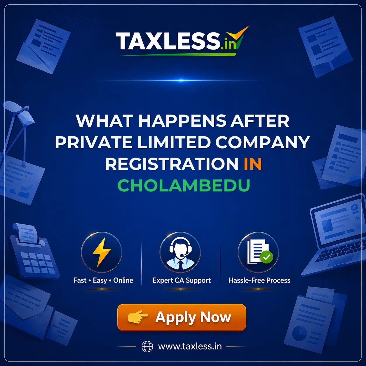 What Happens After Private Limited Company Registration in Cholambedu