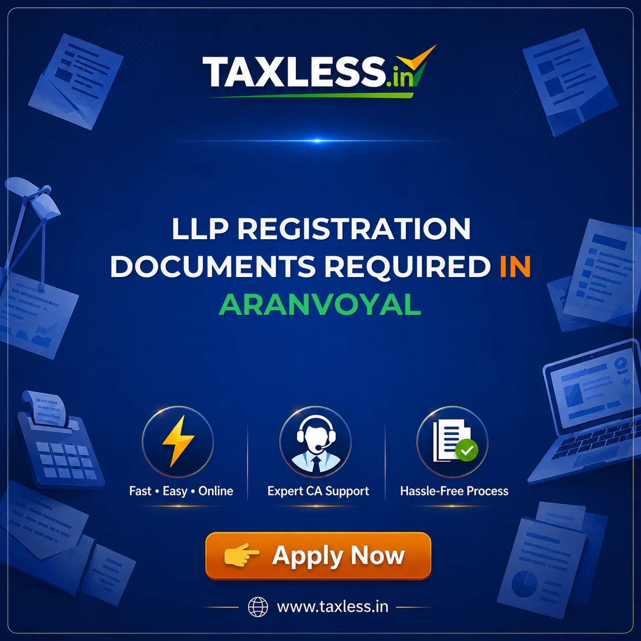 LLP Registration Documents Required in Aranvoyal