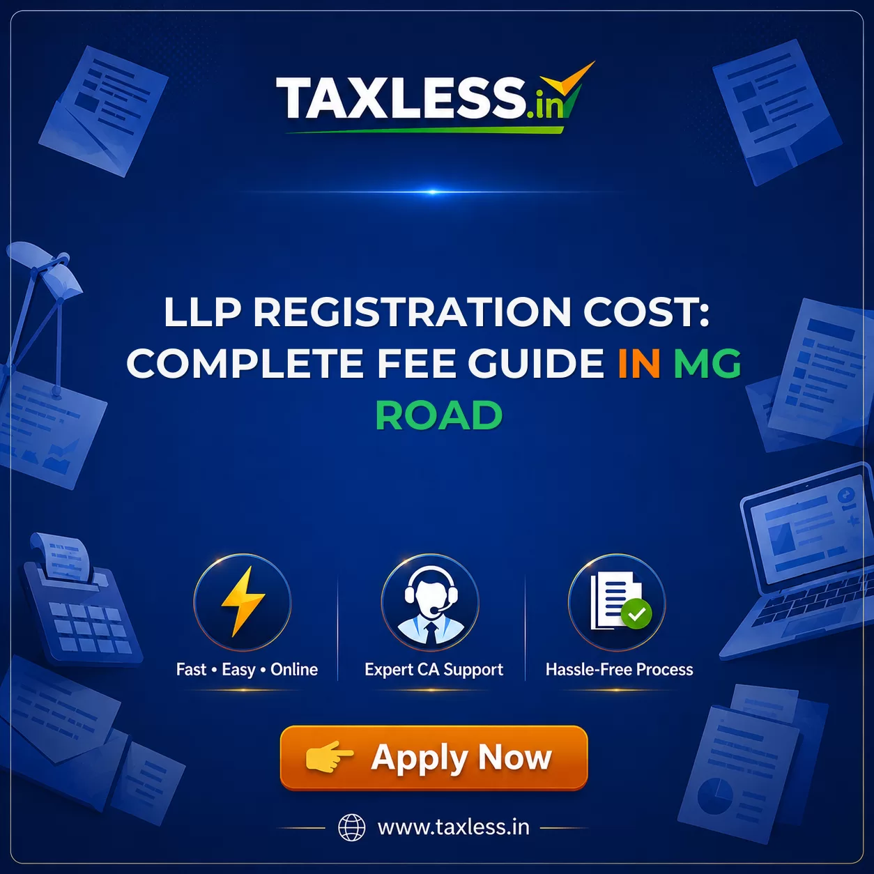 LLP Registration Cost: Complete Fee Guide in Mg Road