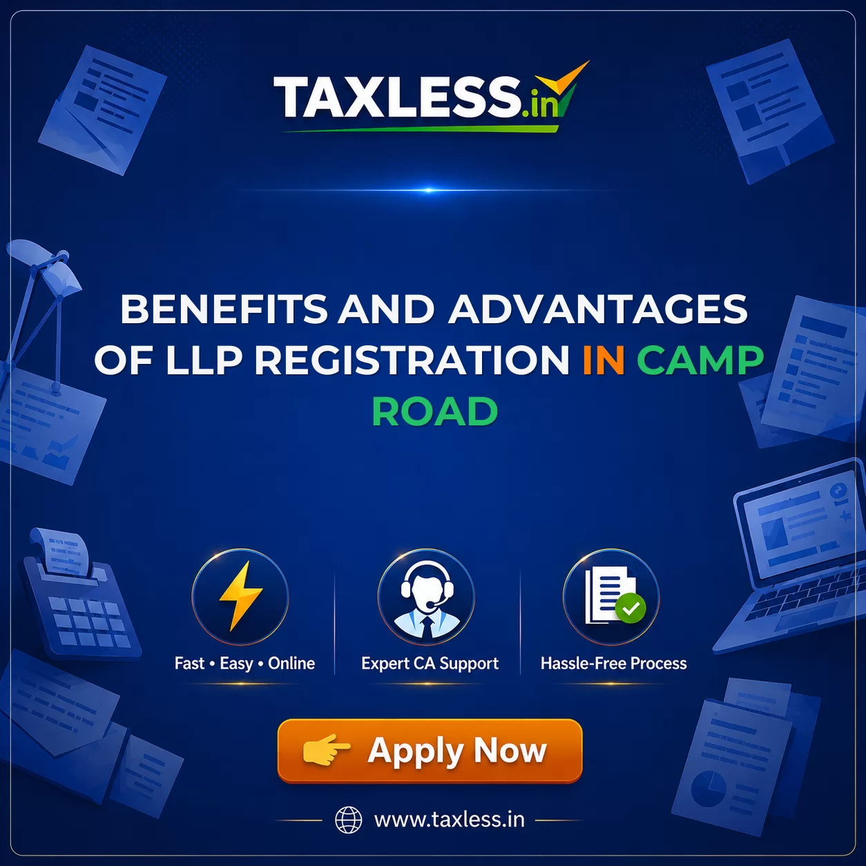 Benefits and Advantages of LLP Registration in Camp Road