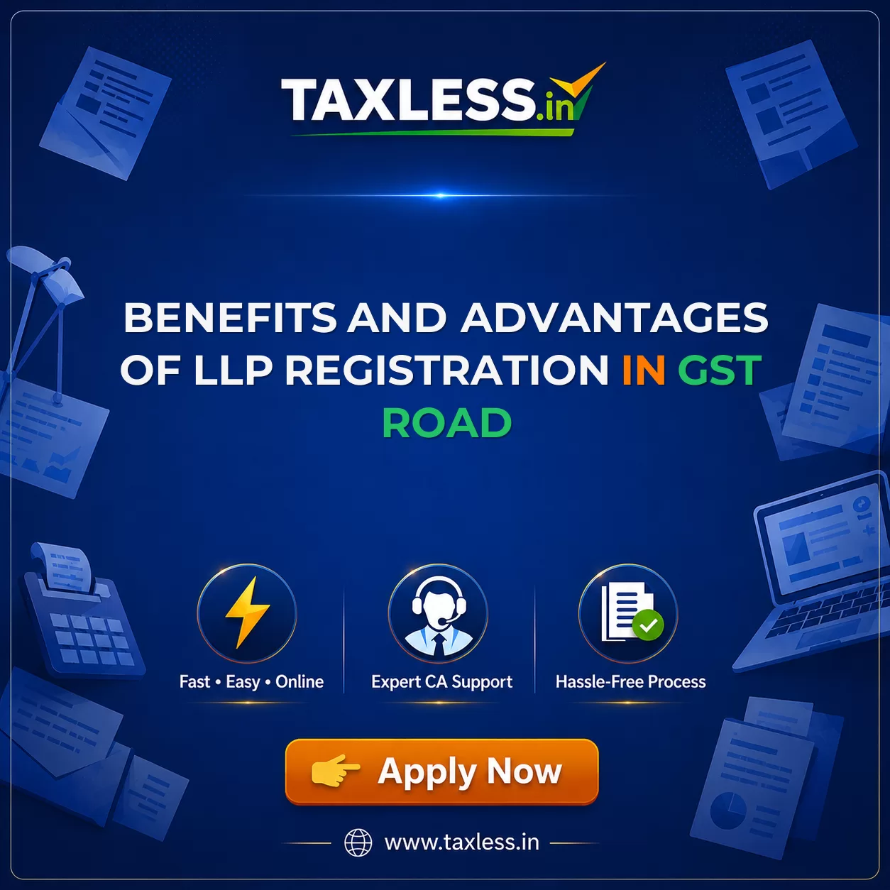 Benefits and Advantages of LLP Registration in Gst Road