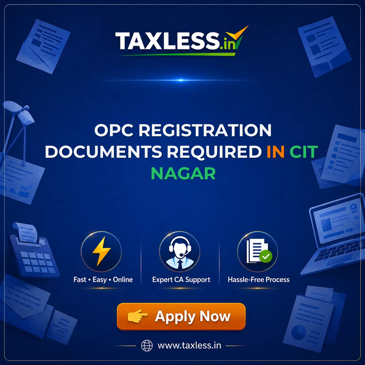 OPC Registration Documents Required in Cit Nagar