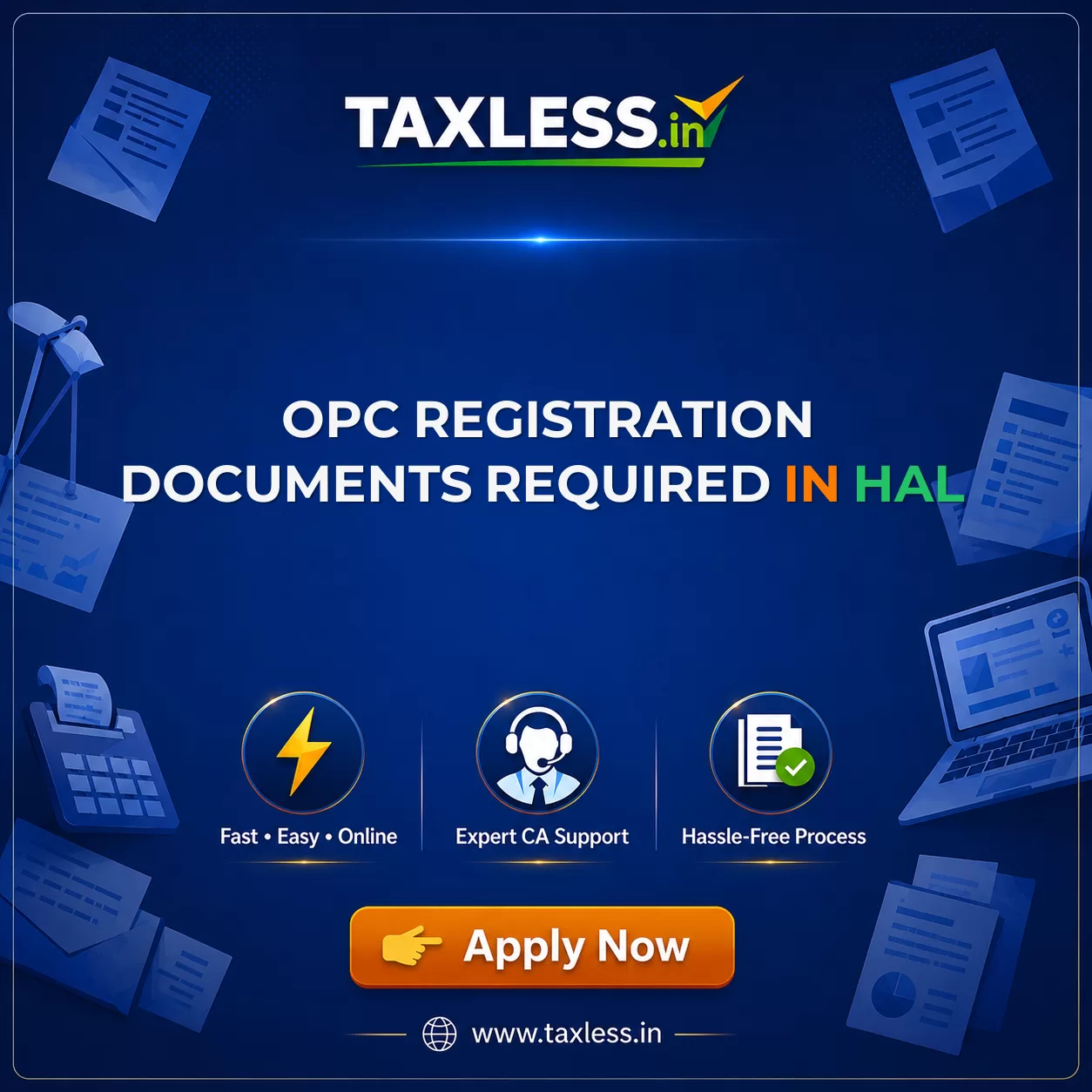 OPC Registration Documents Required in Hal