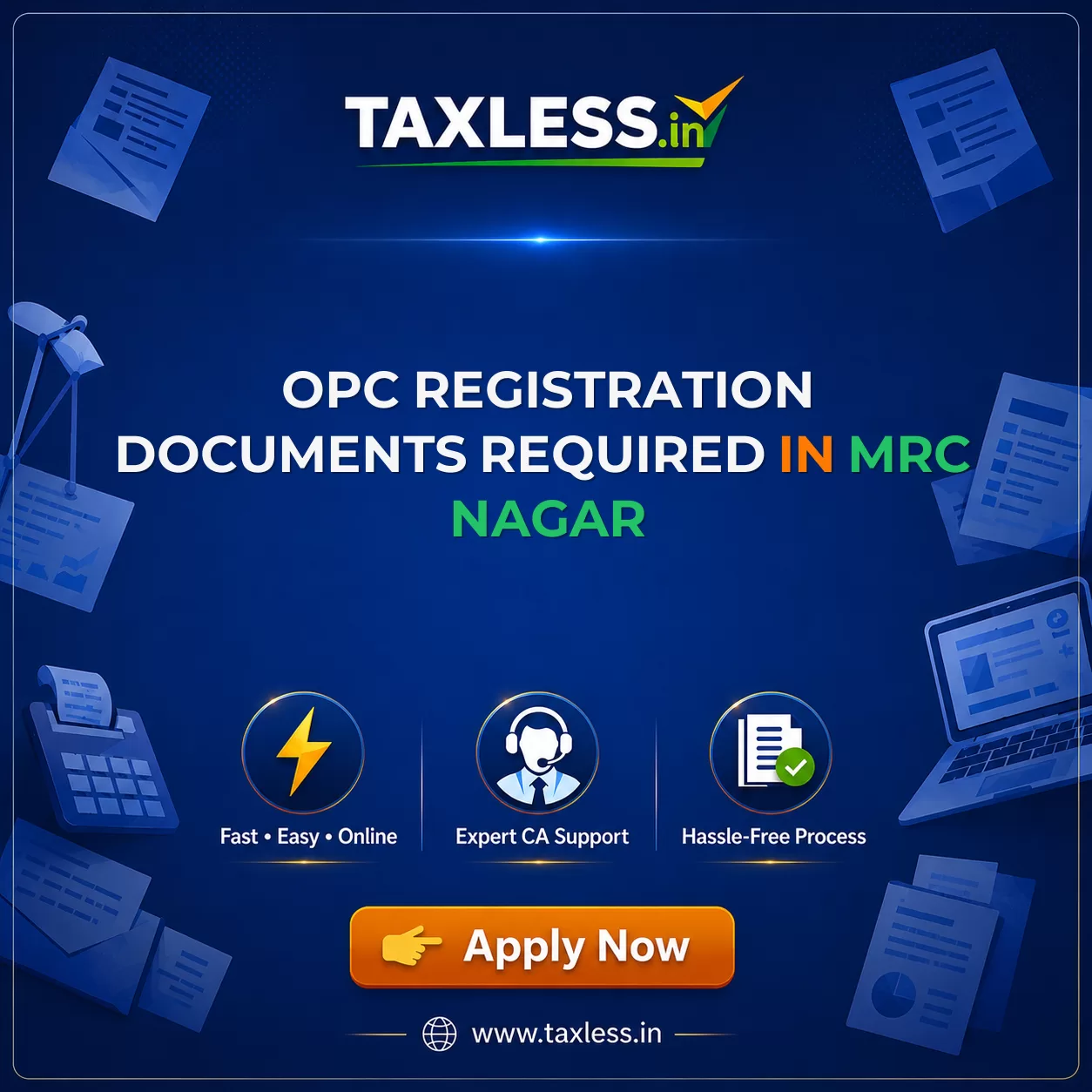 OPC Registration Documents Required in Mrc Nagar