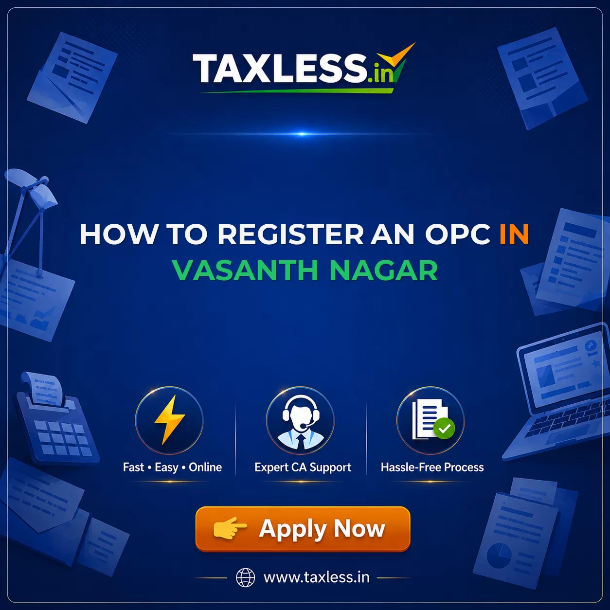 How to Register an OPC in Vasanth Nagar