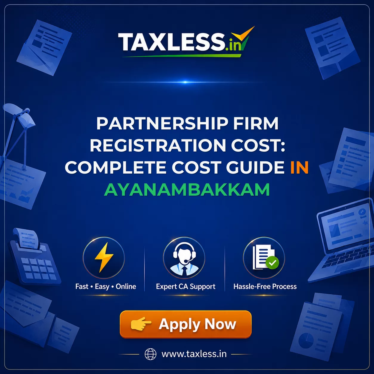 Partnership Firm Registration Cost: Complete Cost Guide in Ayanambakkam