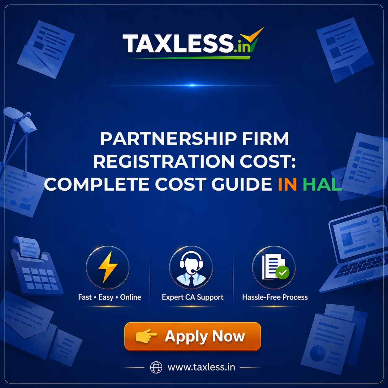 Partnership Firm Registration Cost: Complete Cost Guide in Hal