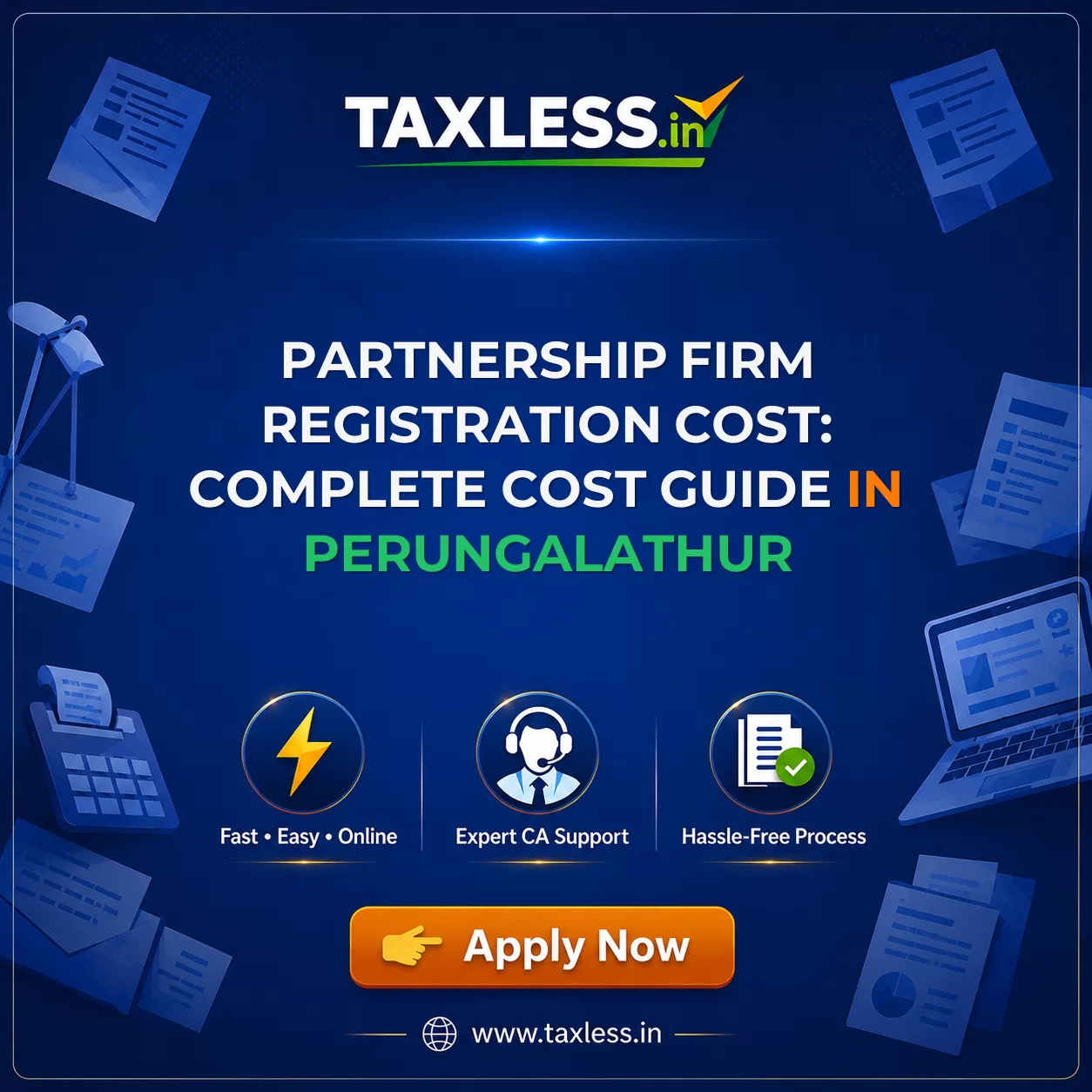 Partnership Firm Registration Cost: Complete Cost Guide in Perungalathur