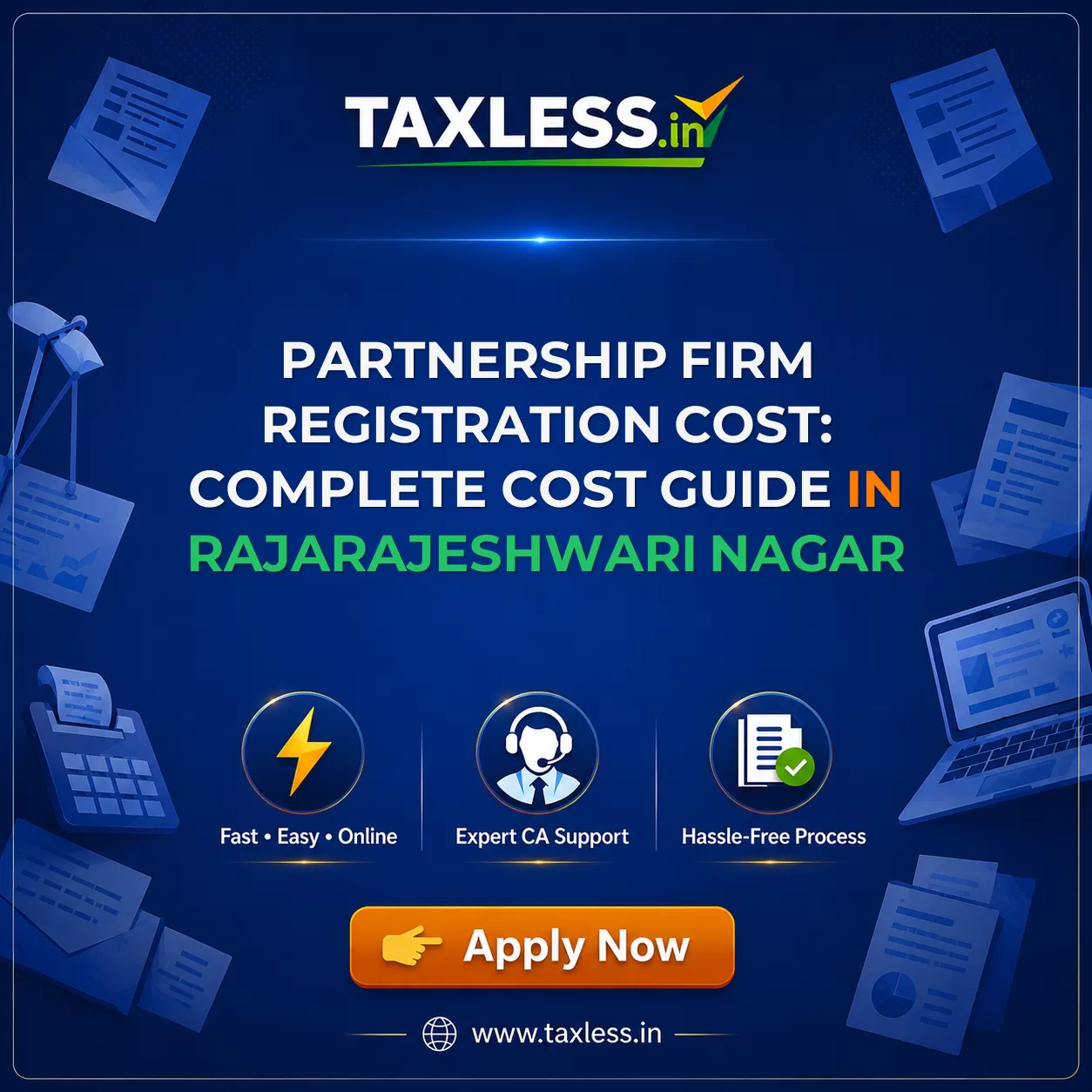 Partnership Firm Registration Cost: Complete Cost Guide in Rajarajeshwari Nagar