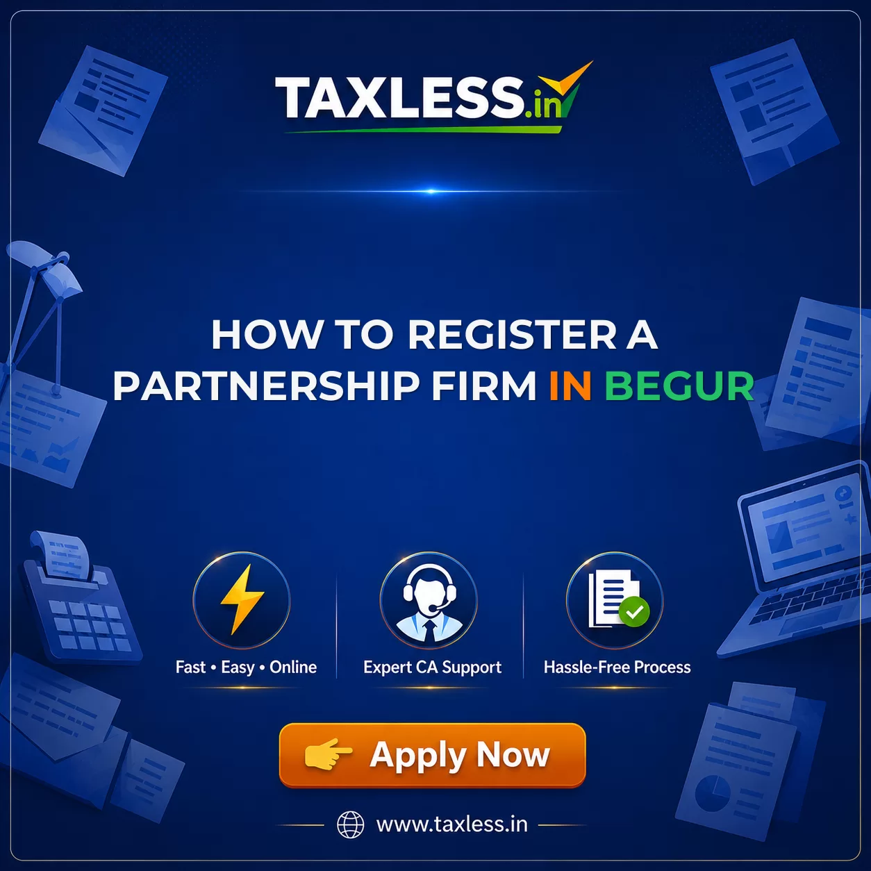 How to Register a Partnership Firm in Begur