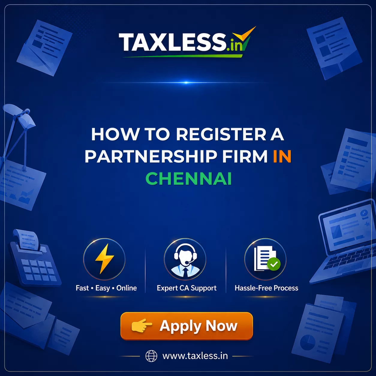 How to Register a Partnership Firm in Chennai