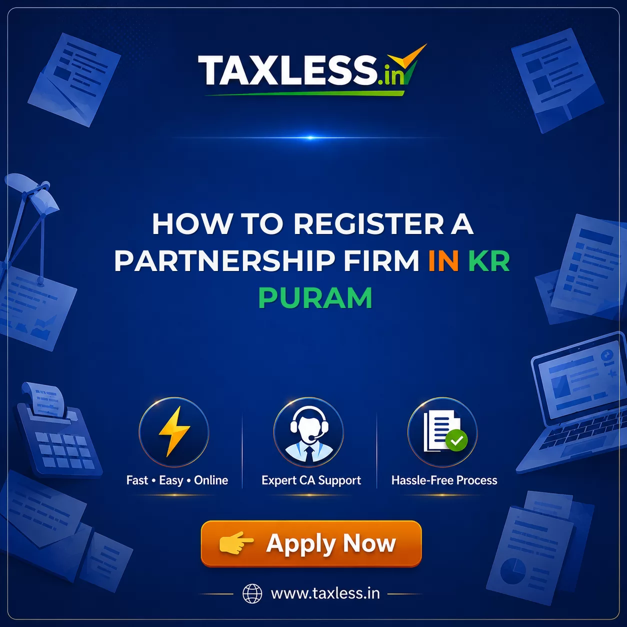 How to Register a Partnership Firm in Kr Puram