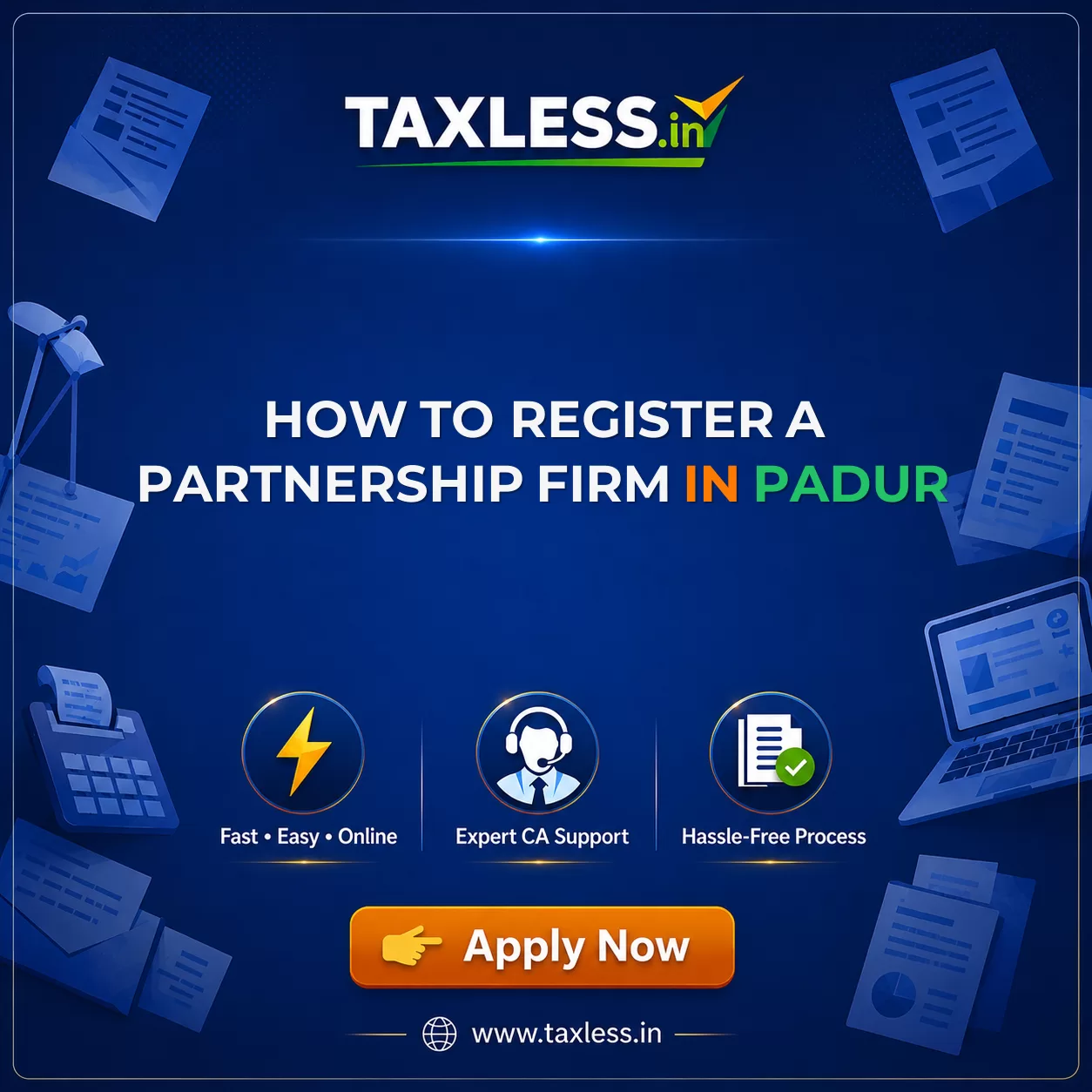 How to Register a Partnership Firm in Padur