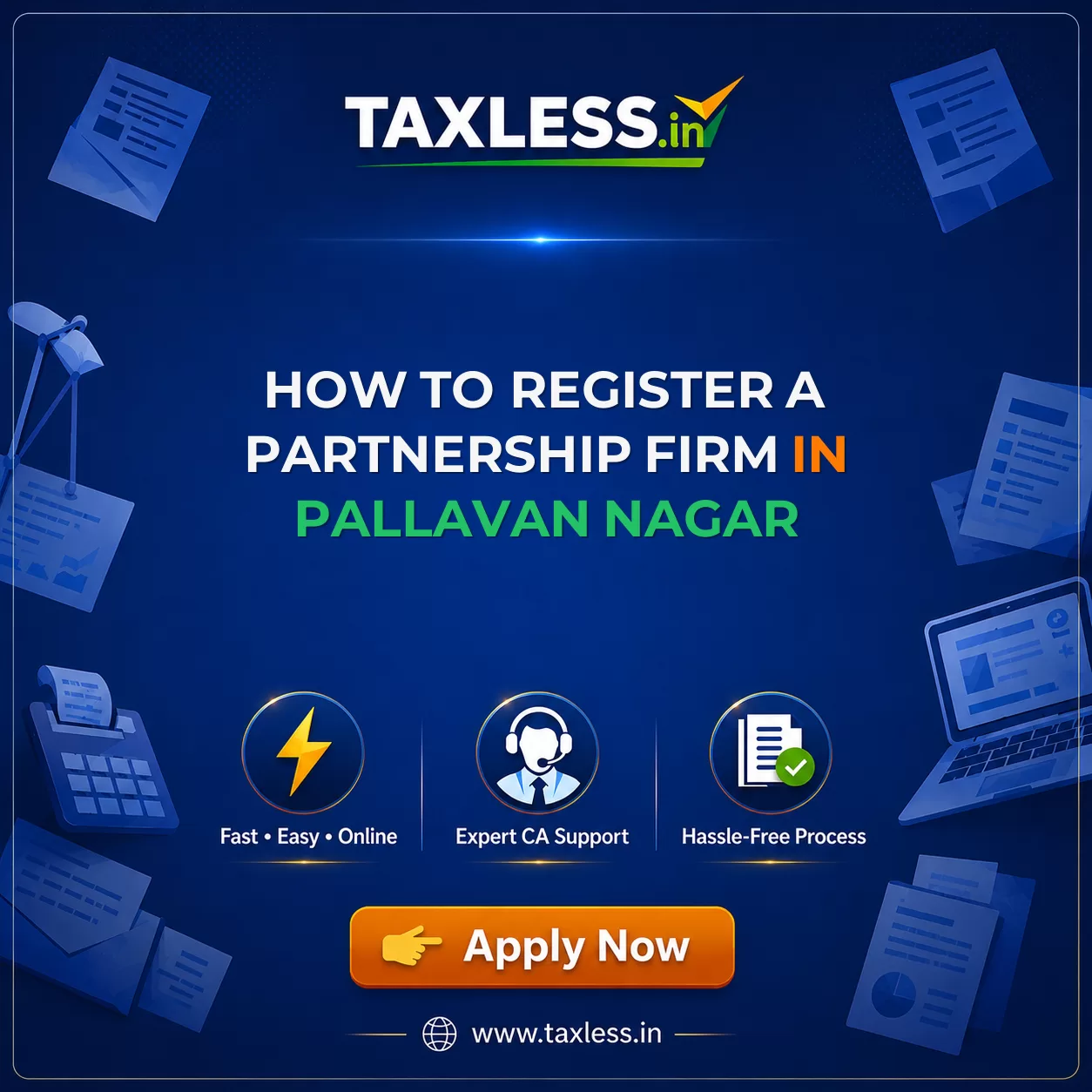 How to Register a Partnership Firm in Pallavan Nagar