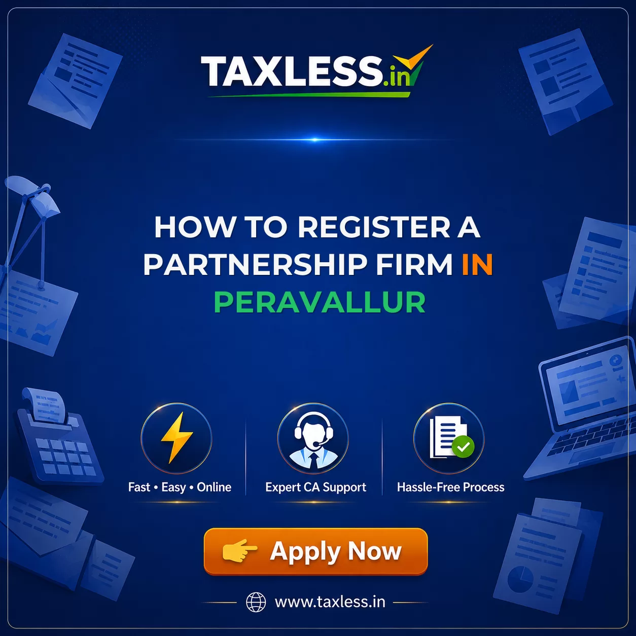How to Register a Partnership Firm in Peravallur