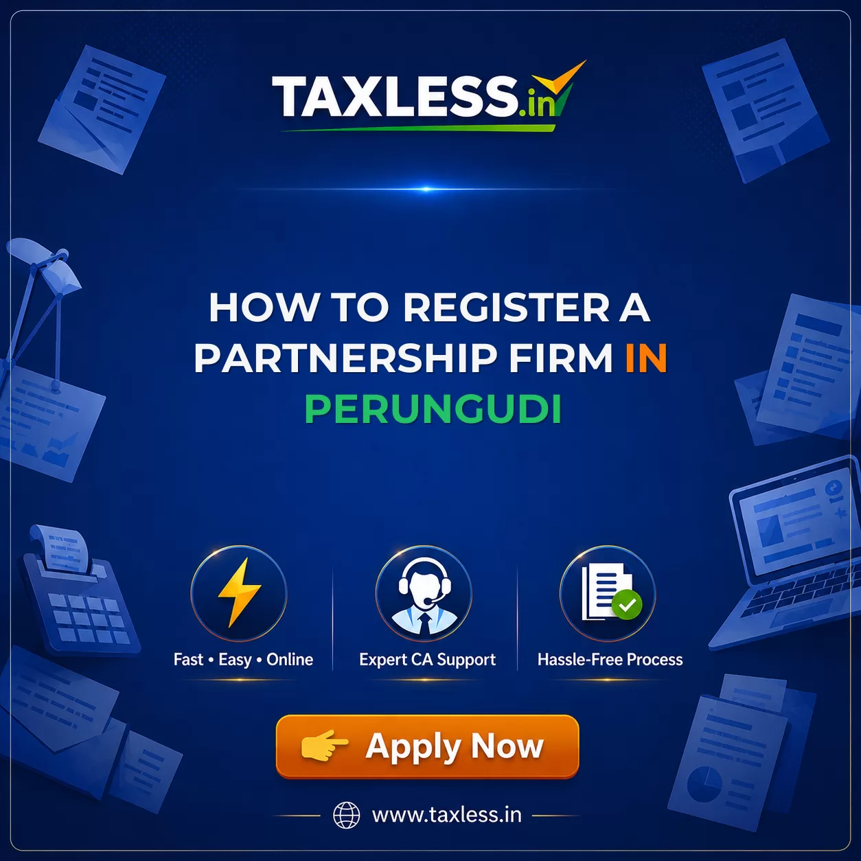How to Register a Partnership Firm in Perungudi