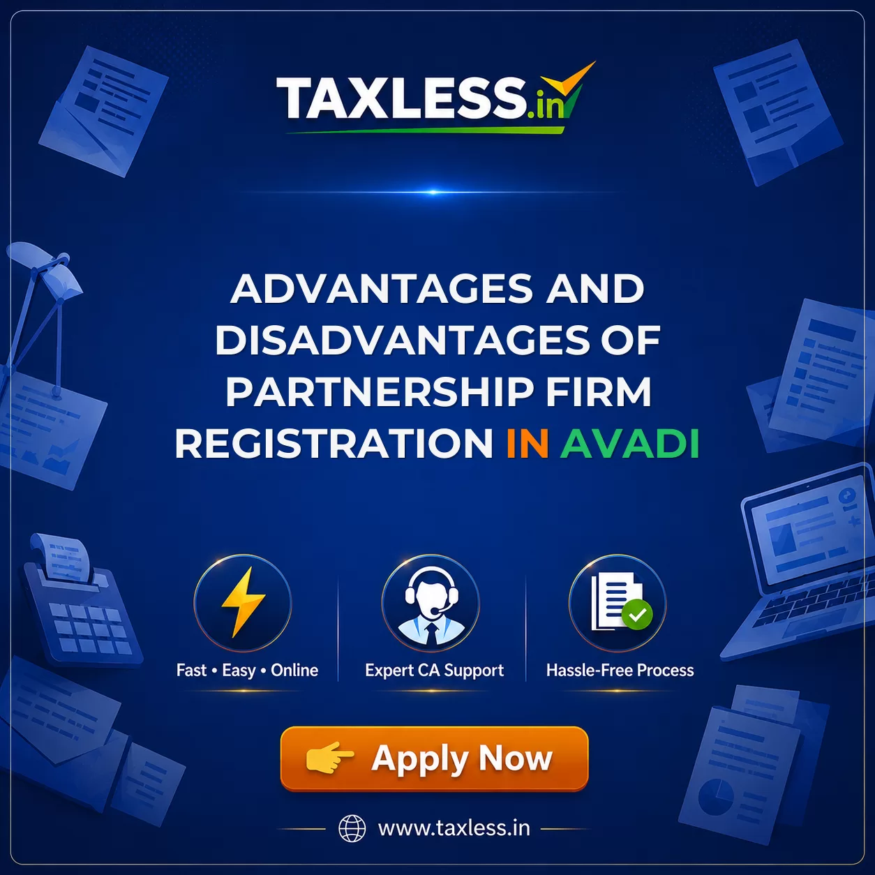 Advantages and Disadvantages of Partnership Firm Registration in Avadi