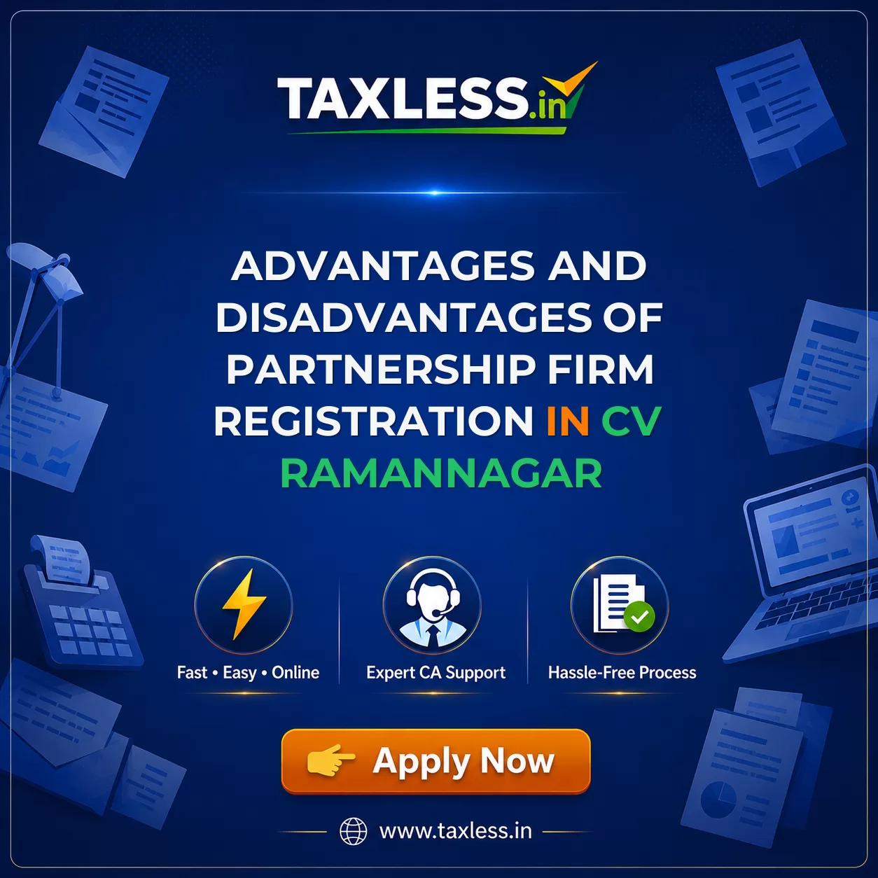 Advantages and Disadvantages of Partnership Firm Registration in Cv Ramannagar