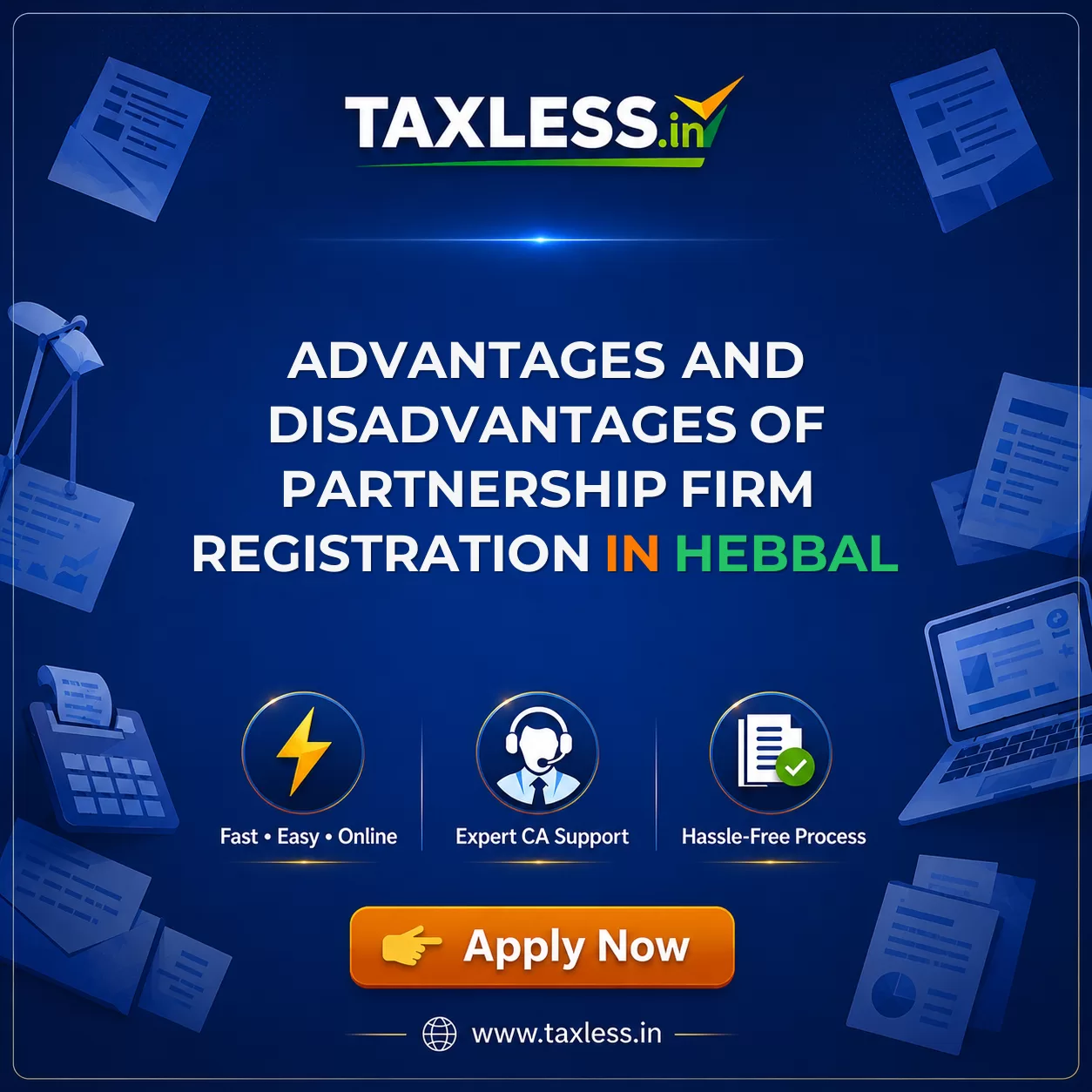 Advantages and Disadvantages of Partnership Firm Registration in Hebbal