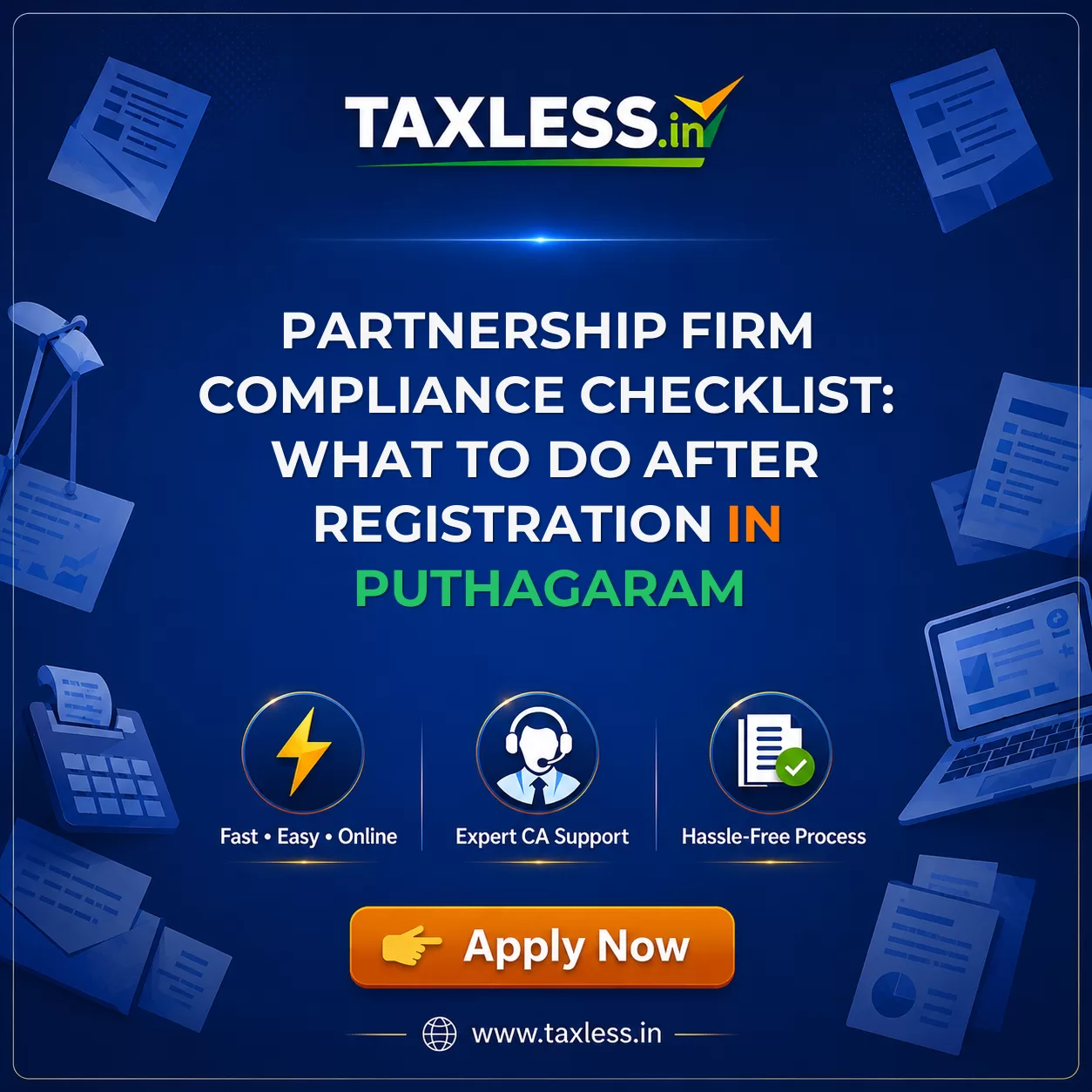 Partnership Firm Compliance Checklist: What to Do After Registration in Puthagaram