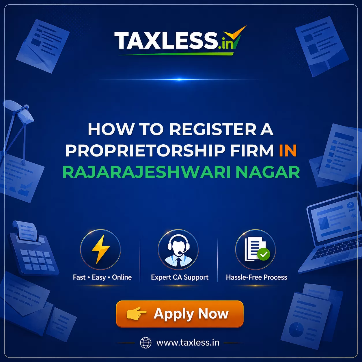 How to Register a Proprietorship Firm in Rajarajeshwari Nagar