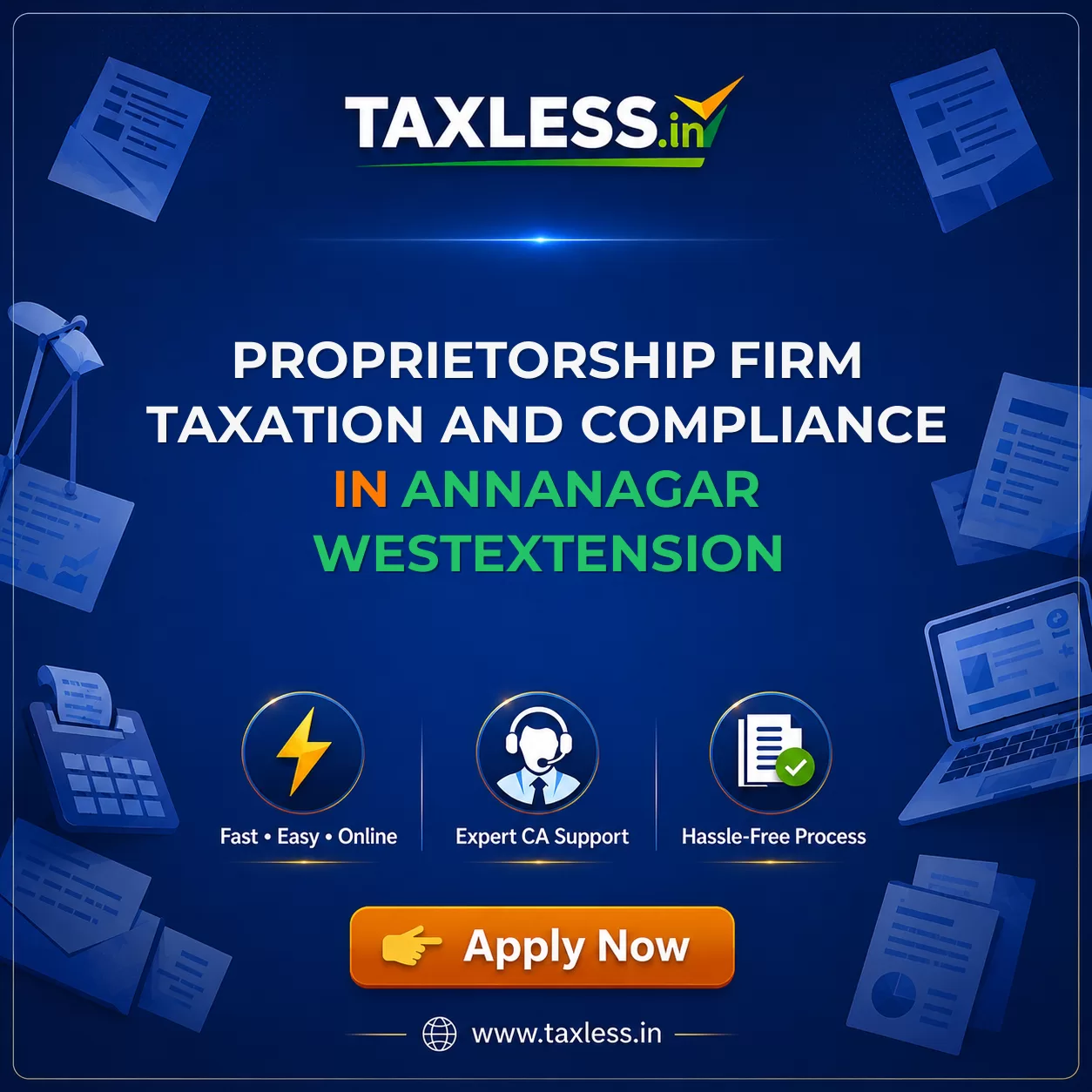 Proprietorship Firm Taxation and Compliance in Annanagar Westextension