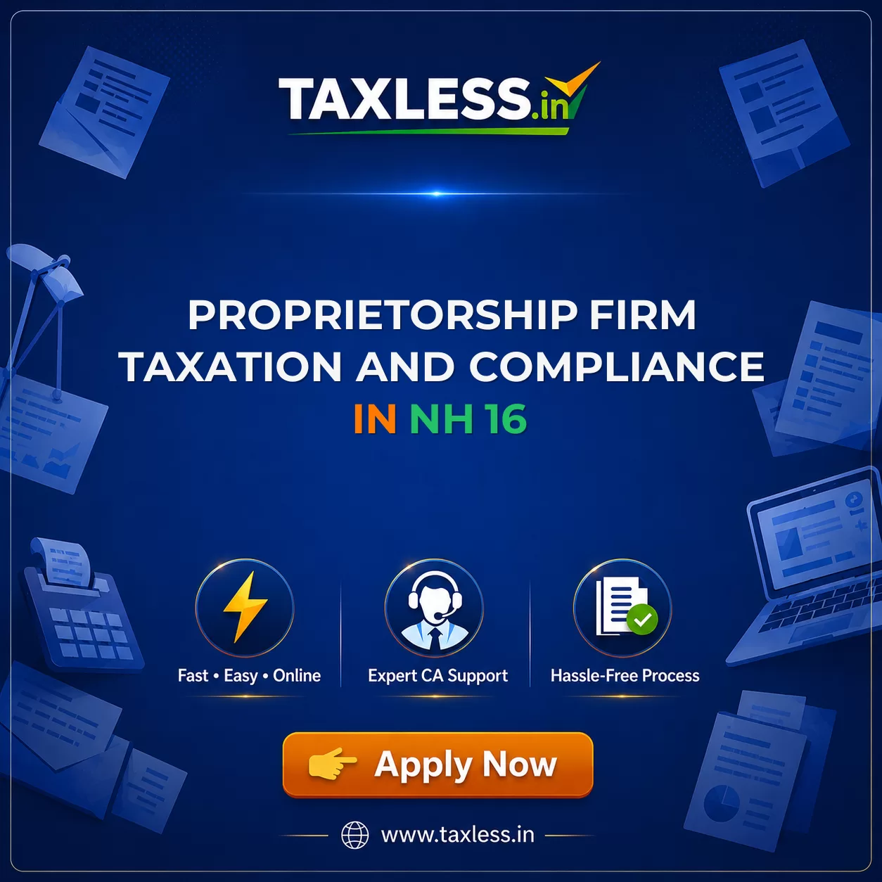 Proprietorship Firm Taxation and Compliance in Nh 16