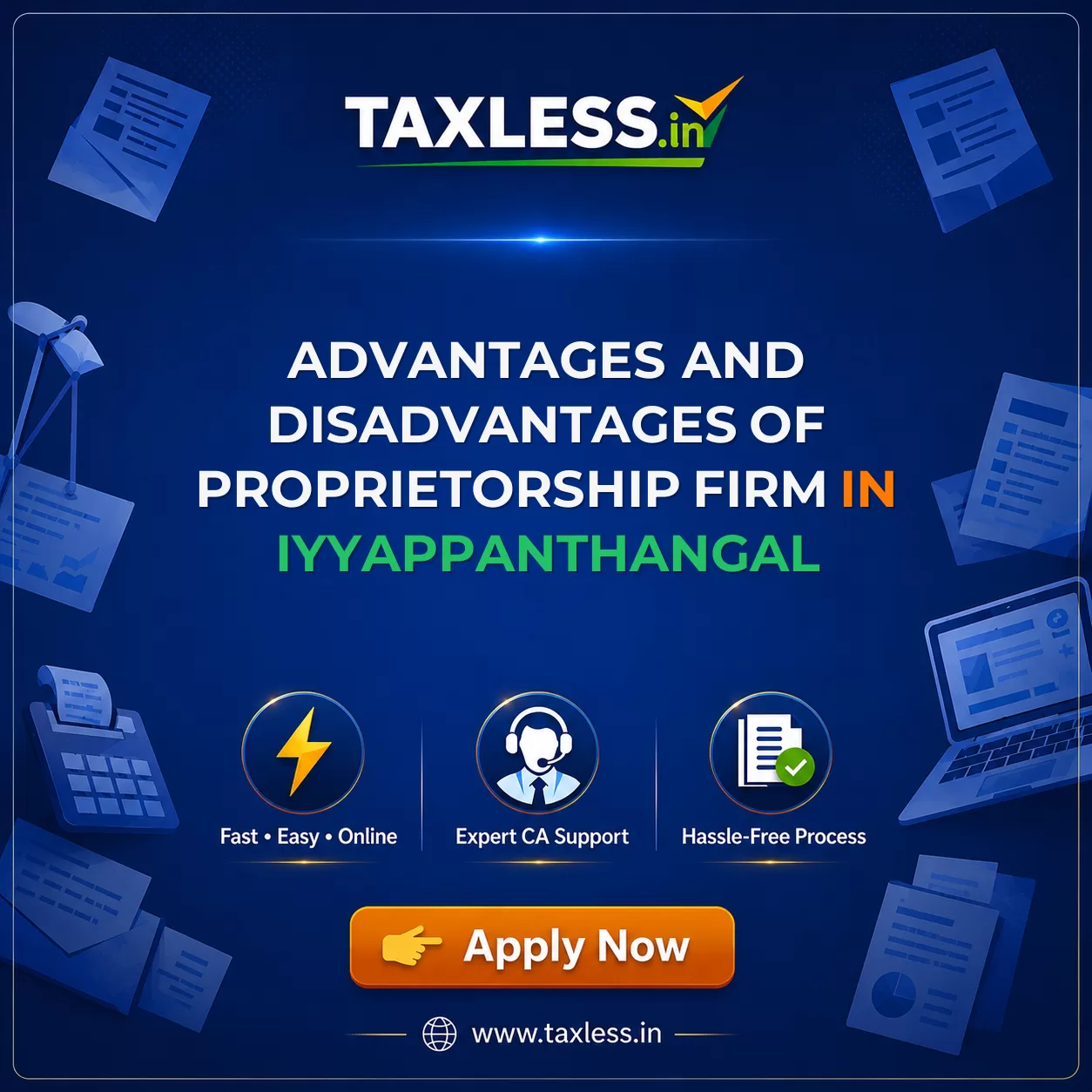 Advantages and Disadvantages of Proprietorship Firm in Iyyappanthangal