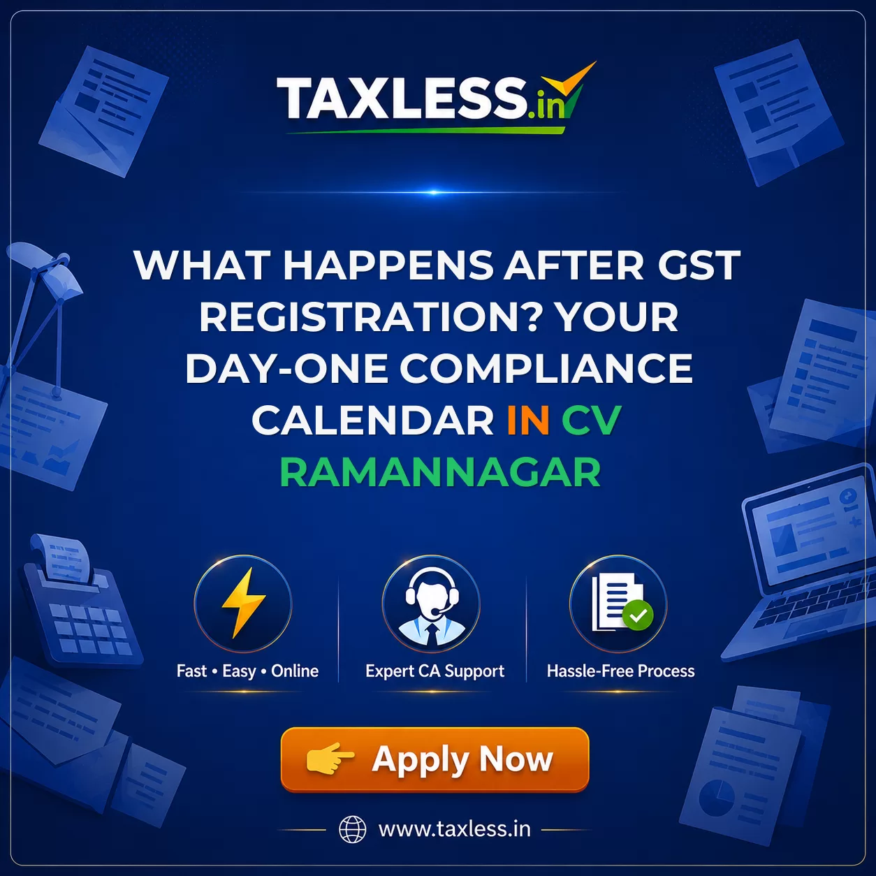 What Happens After GST Registration? Your Day-One Compliance Calendar in Cv Ramannagar
