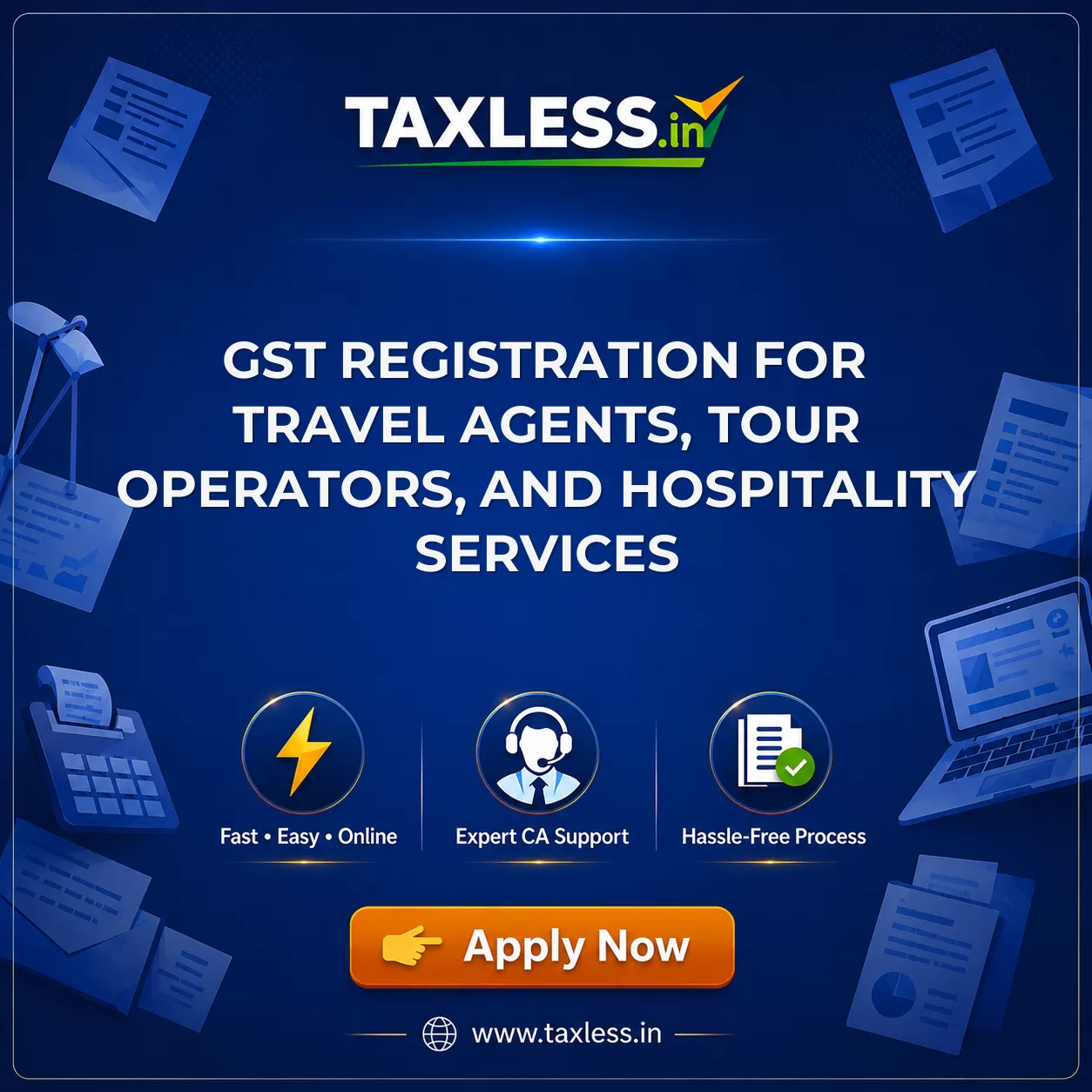 GST Registration for Travel Agents, Tour Operators, and Hospitality Services