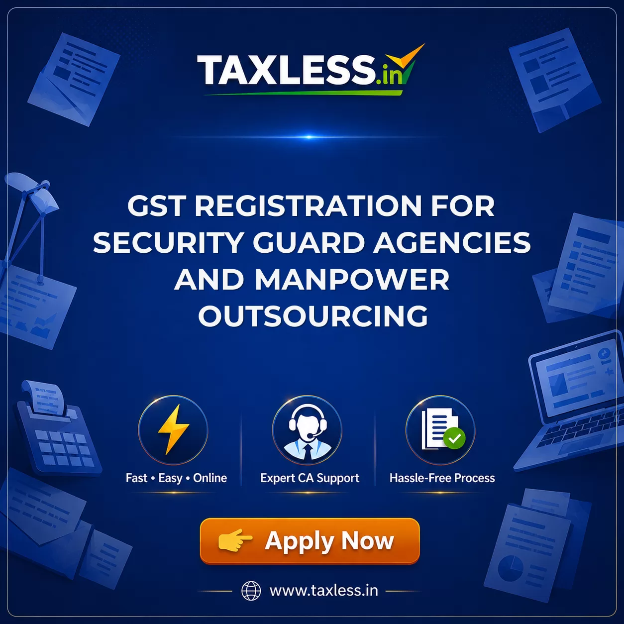 GST Registration for Security Guard Agencies and Manpower Outsourcing