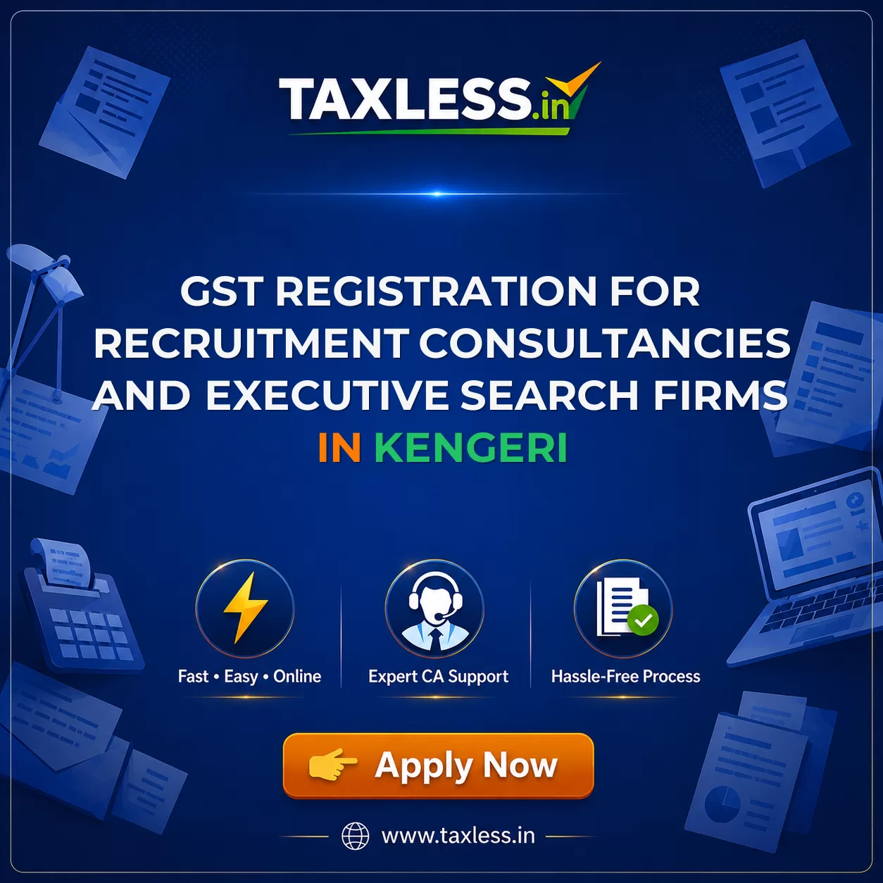 GST Registration for Recruitment Consultancies and Executive Search Firms in Kengeri