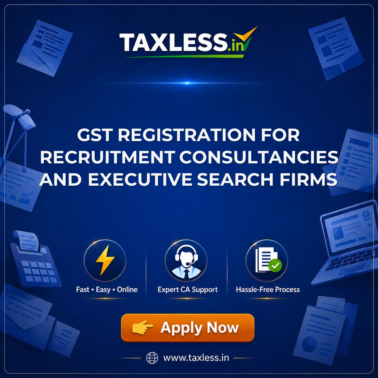 GST Registration for Recruitment Consultancies and Executive Search Firms