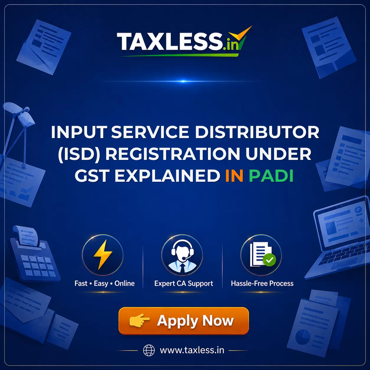Input Service Distributor (ISD) Registration Under GST Explained in Padi