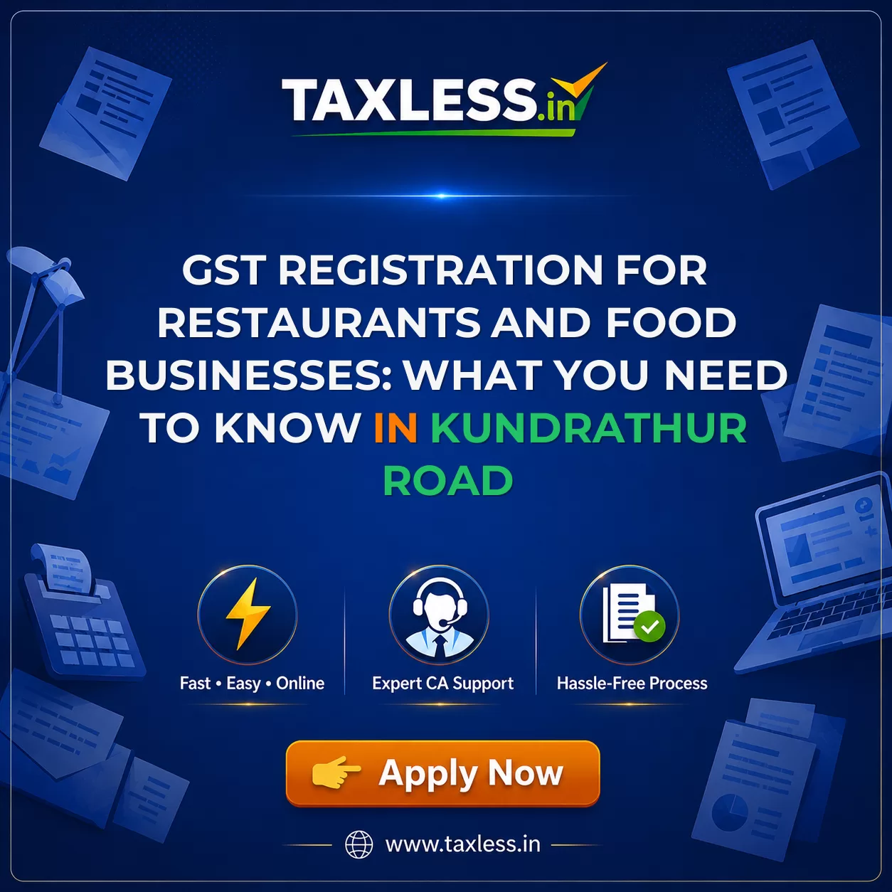 GST Registration for Restaurants and Food Businesses: What You Need to Know in Kundrathur Road