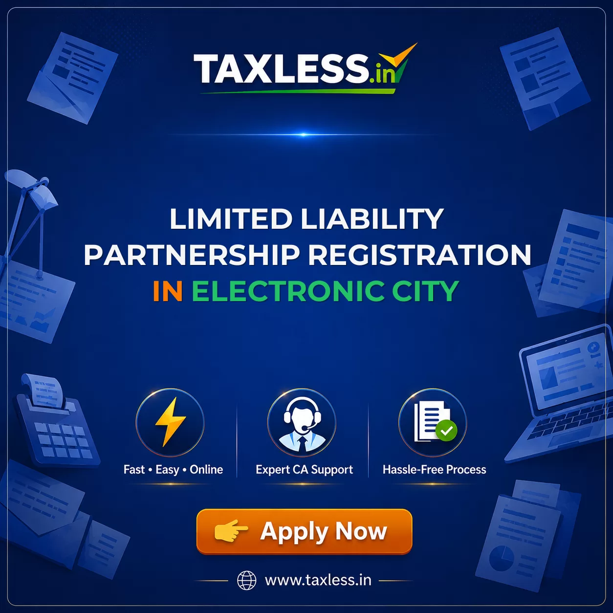 Limited Liability Partnership Registration in Electronic City