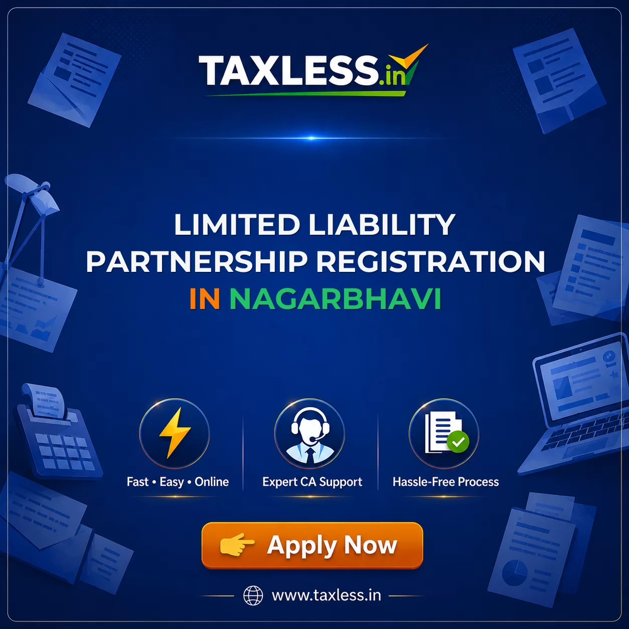 Limited Liability Partnership Registration in Nagarbhavi