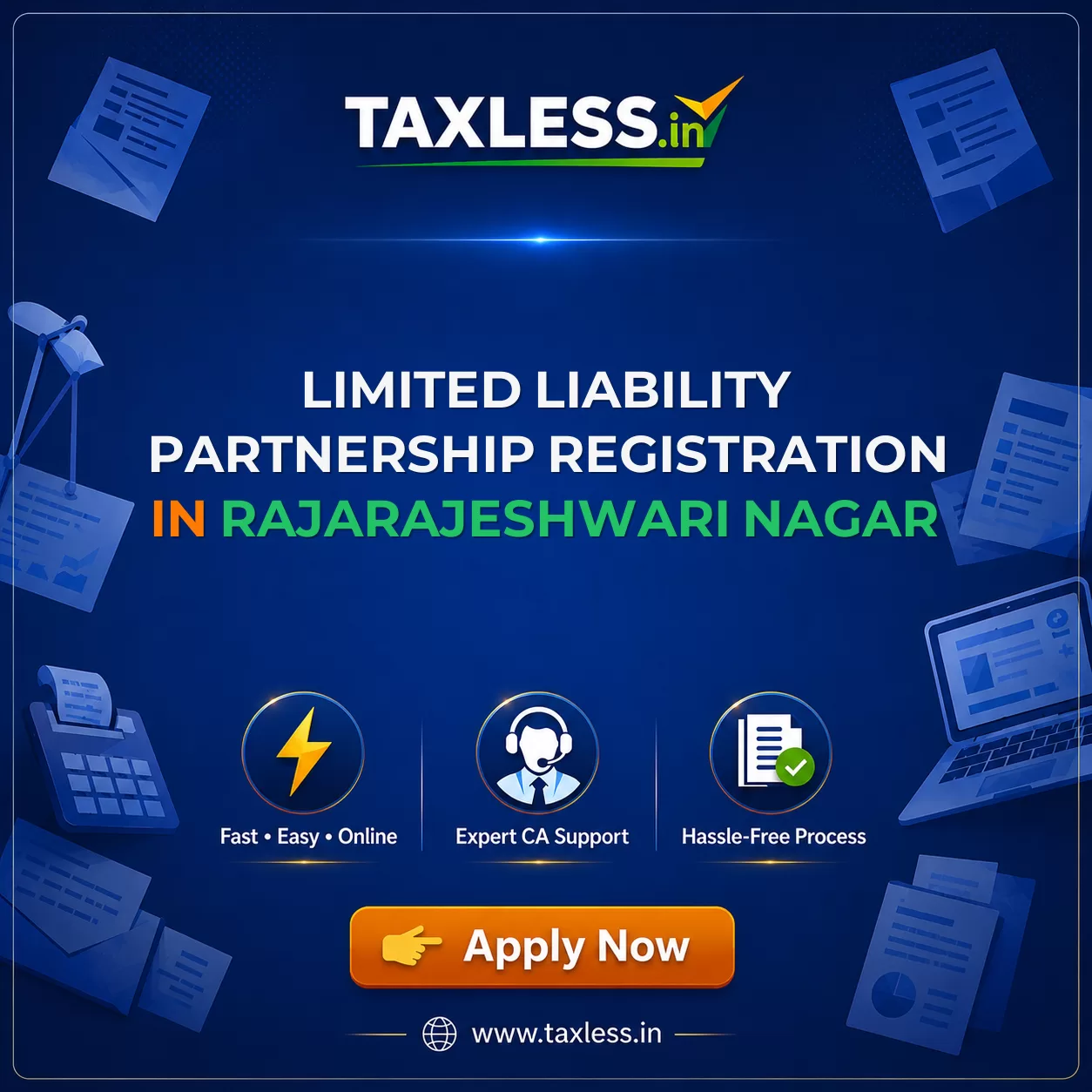 Limited Liability Partnership Registration in Rajarajeshwari Nagar