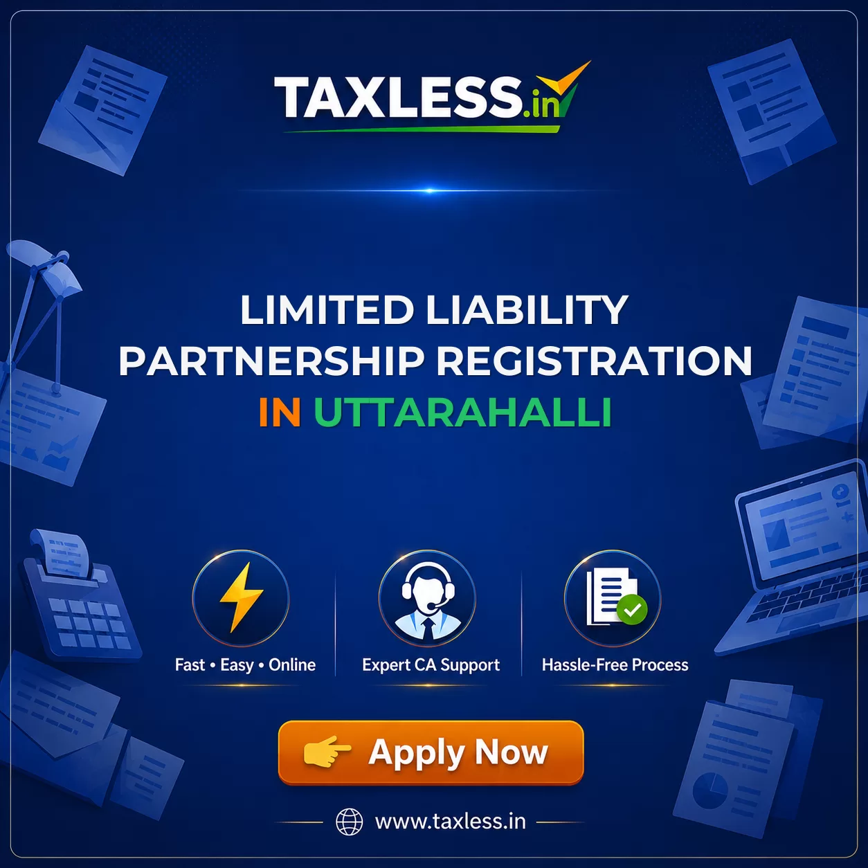 Limited Liability Partnership Registration in Uttarahalli