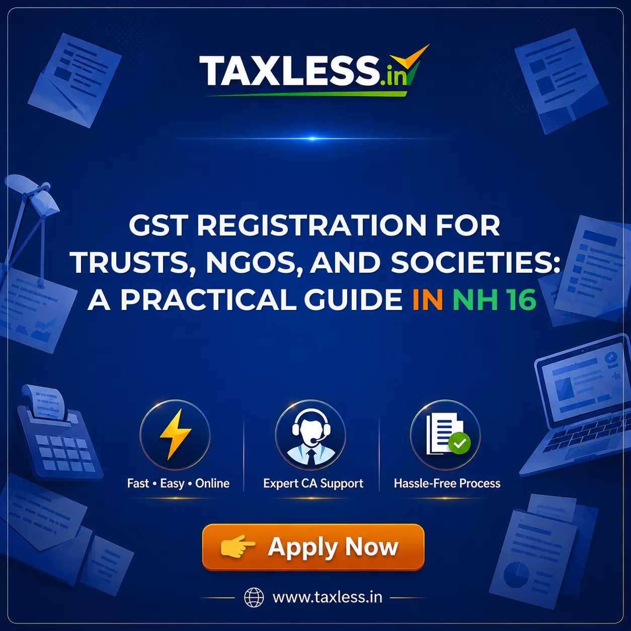 GST Registration for Trusts, NGOs, and Societies: A Practical Guide in Nh 16
