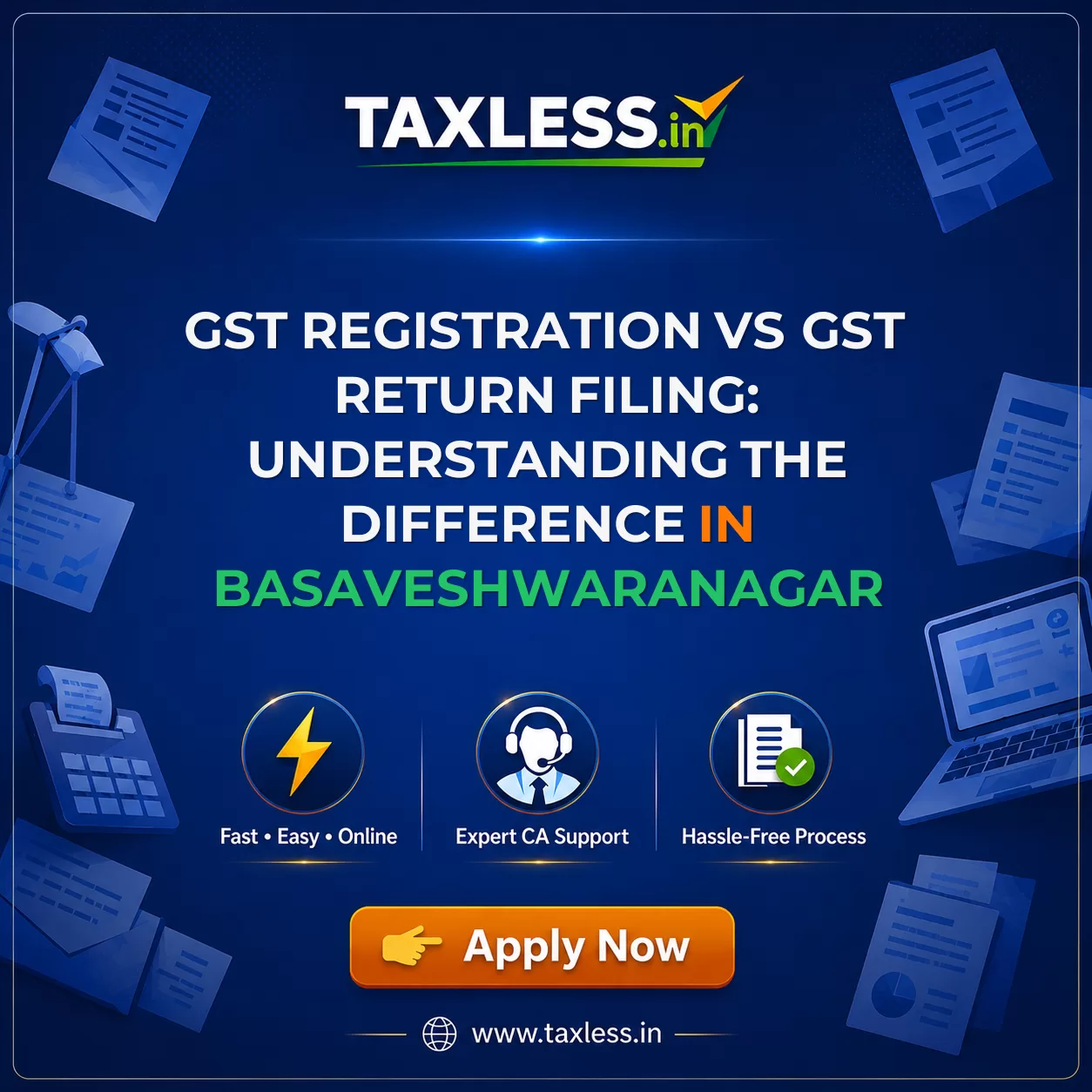 GST Registration vs GST Return Filing: Understanding the Difference in Basaveshwaranagar