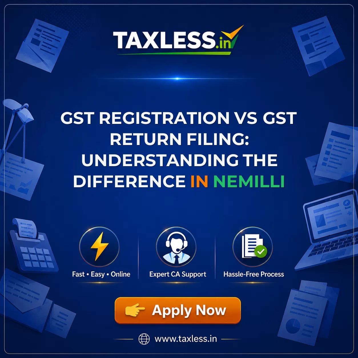 GST Registration vs GST Return Filing: Understanding the Difference in Nemilli