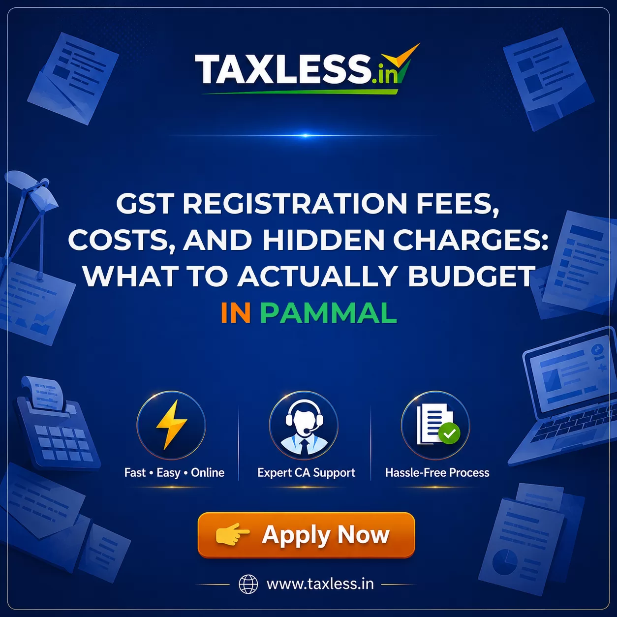 GST Registration Fees, Costs, and Hidden Charges: What to Actually Budget in Pammal