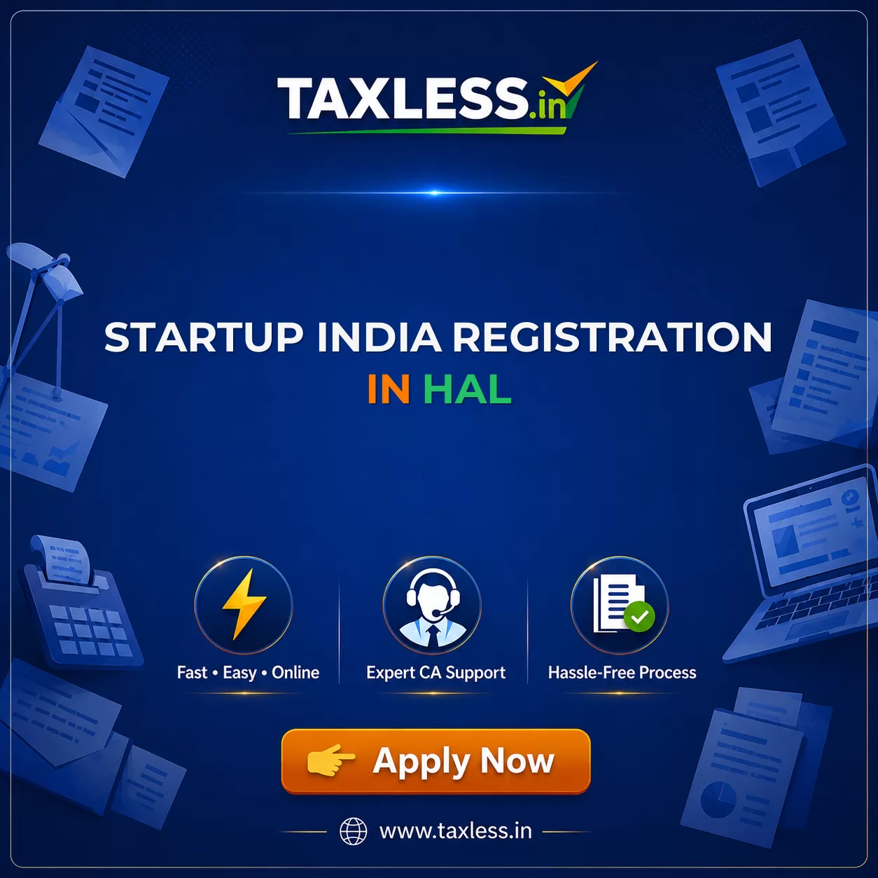 Startup India Registration in Hal