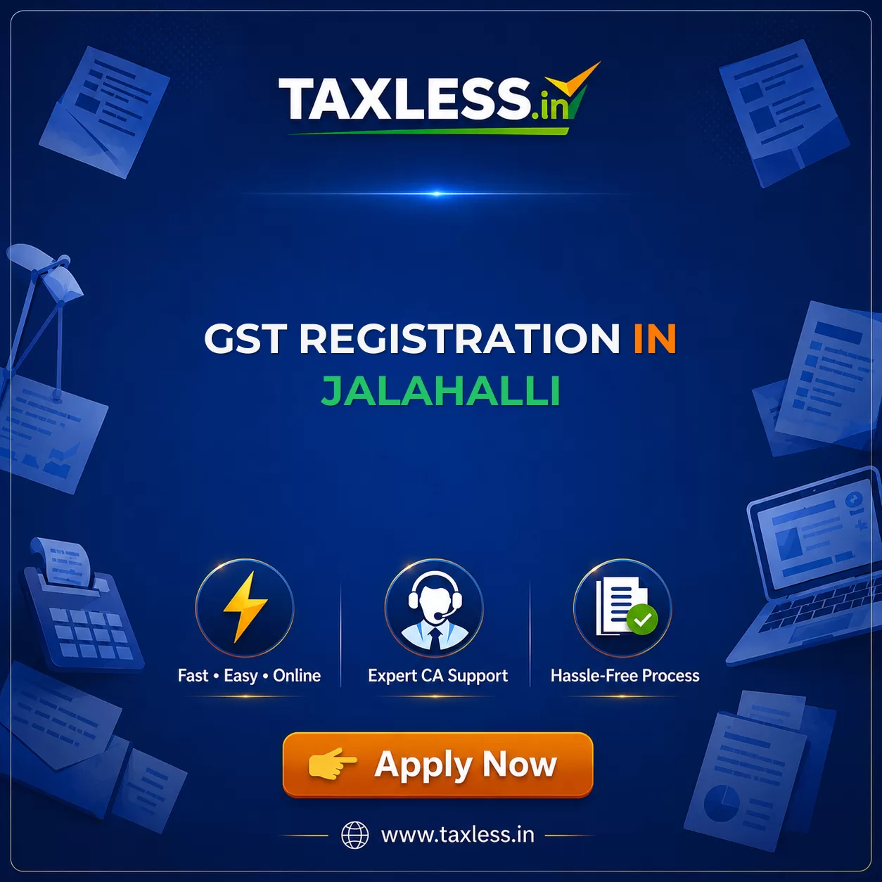 GST Registration in Jalahalli
